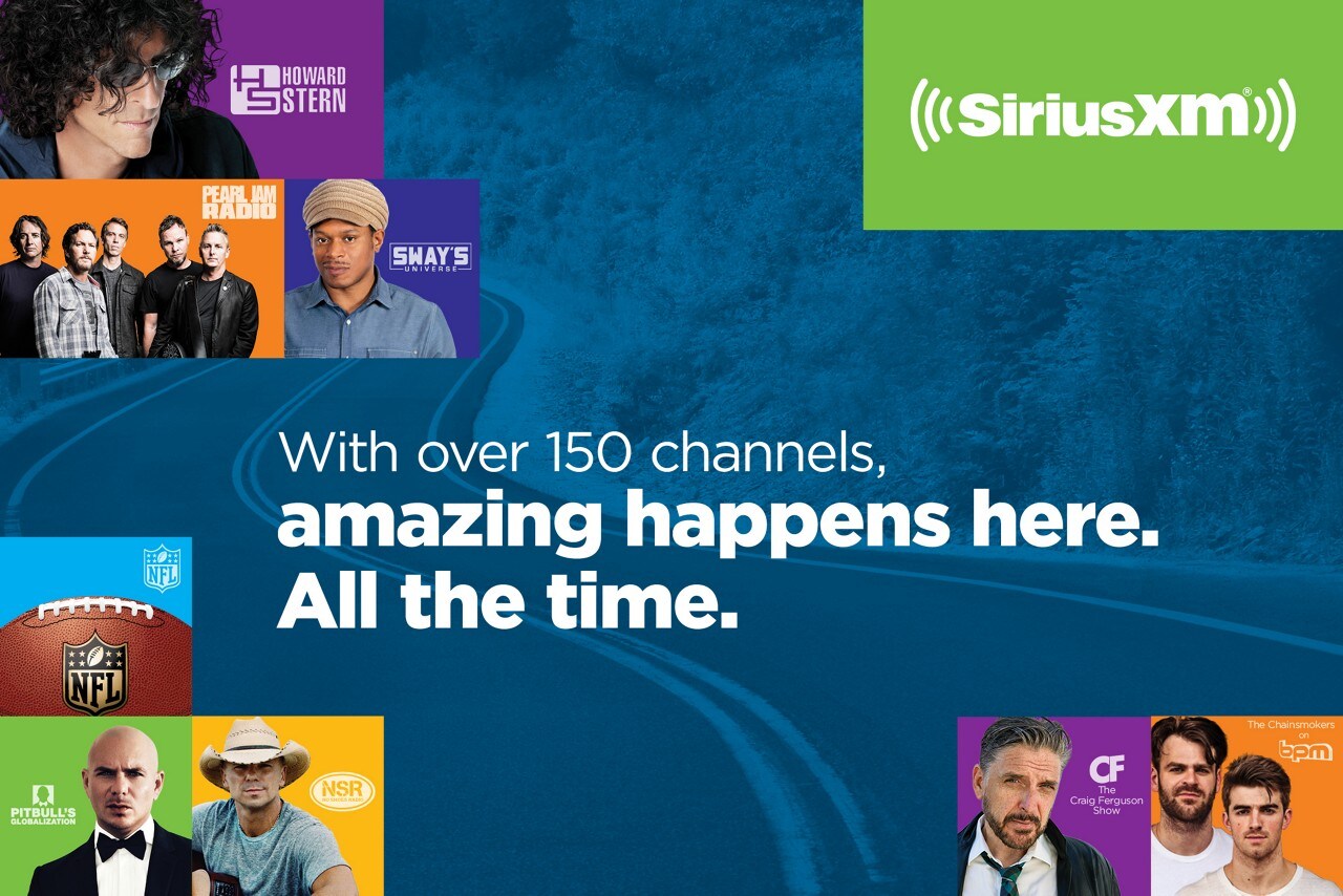 SiriusXM® Available On New Ford® Equipped Vehicles