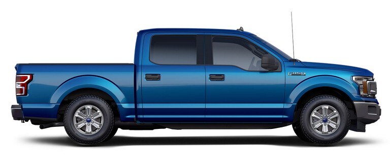 Ford F 1 50 2020 en Velocity Blue