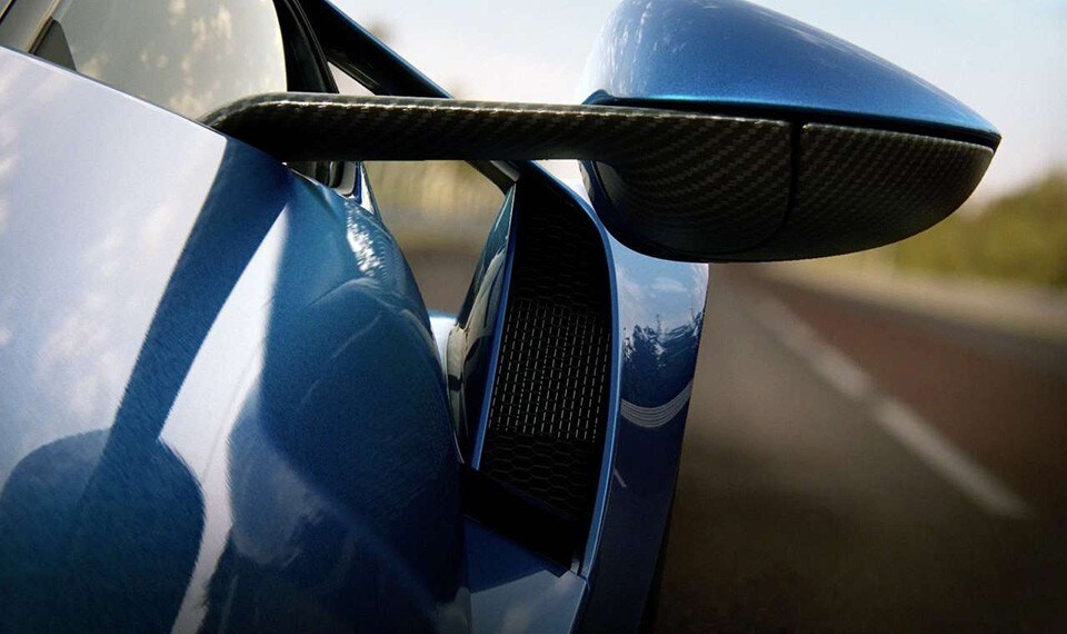 Ford G T Blue como se muestra en el video