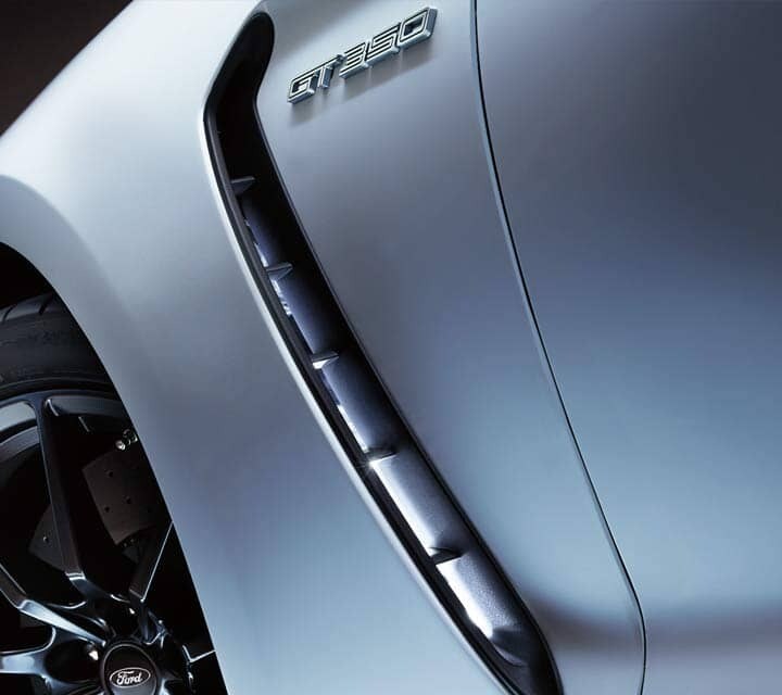 Guardabarros del Ford GT350 2018. 