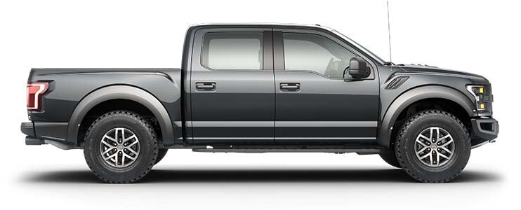 Ford F-150 Raptor 2018 de perfil.