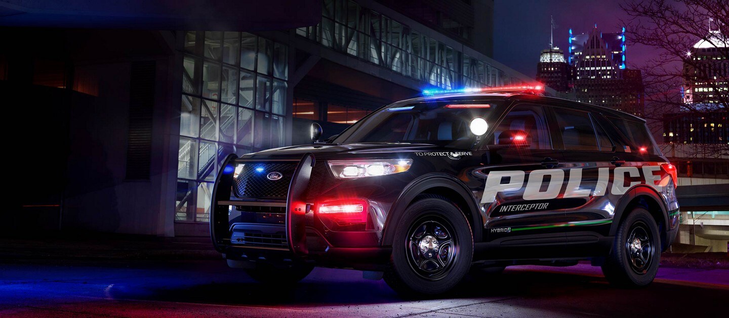 All New 2020 Ford Police Interceptor Utility Hybrid Suv