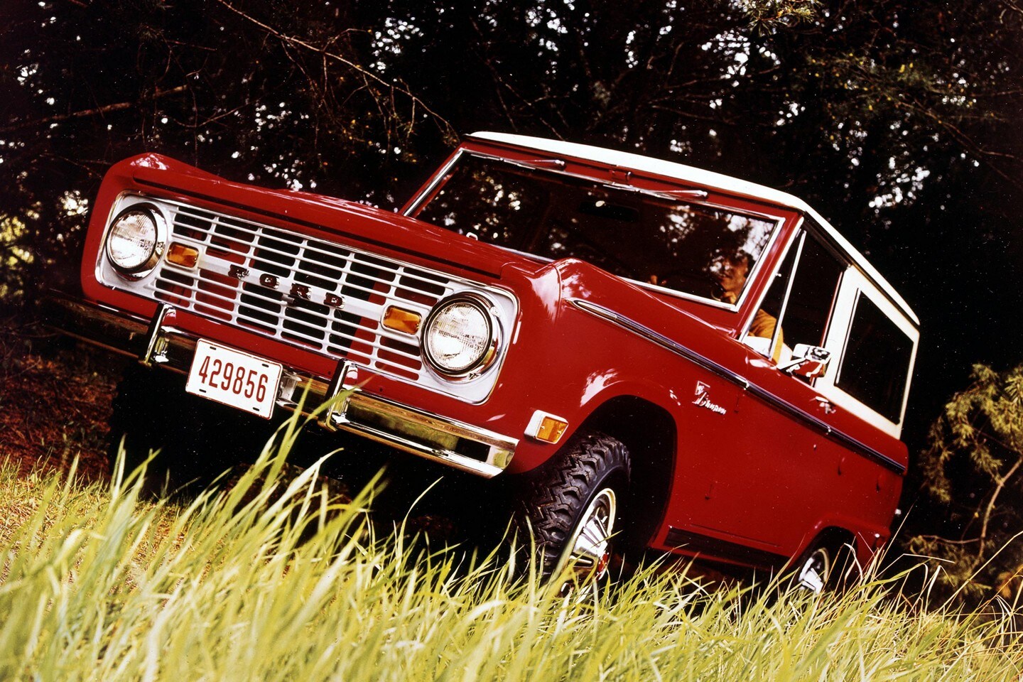 1969 Ford Bronco Wagon  with all steel full roof 