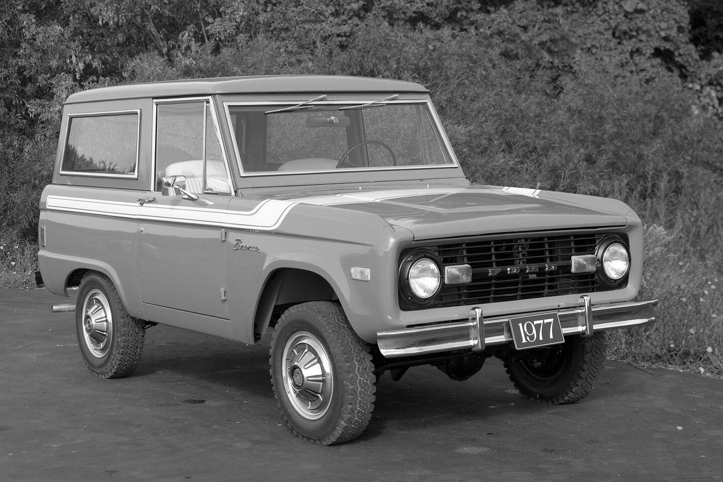 1977 Ford Bronco with special decor package