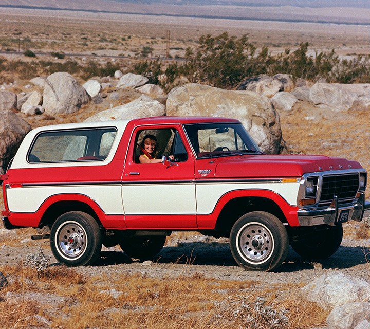 Ford Bronco Ranger X L T 1978 en Castillo Red 