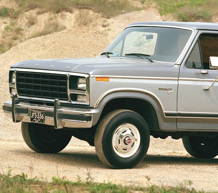 1981 Ford Bronco X L T with Victoria Tu Tone