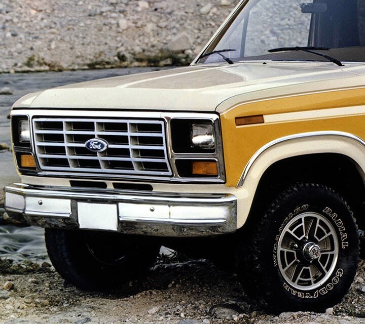 1982 Ford Bronco X L T in Victoria Tu Tone