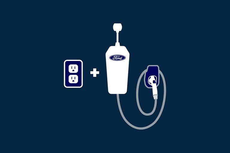 Illustration of Ford Mobile Charger 120V/12A