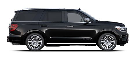 2022 Ford Expedition Platinum shown in Agate Black