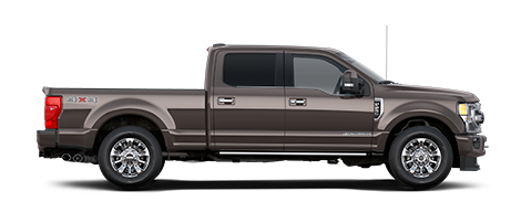 Se muestra una Ford Super Duty® Limited 2021 en Stone Gray