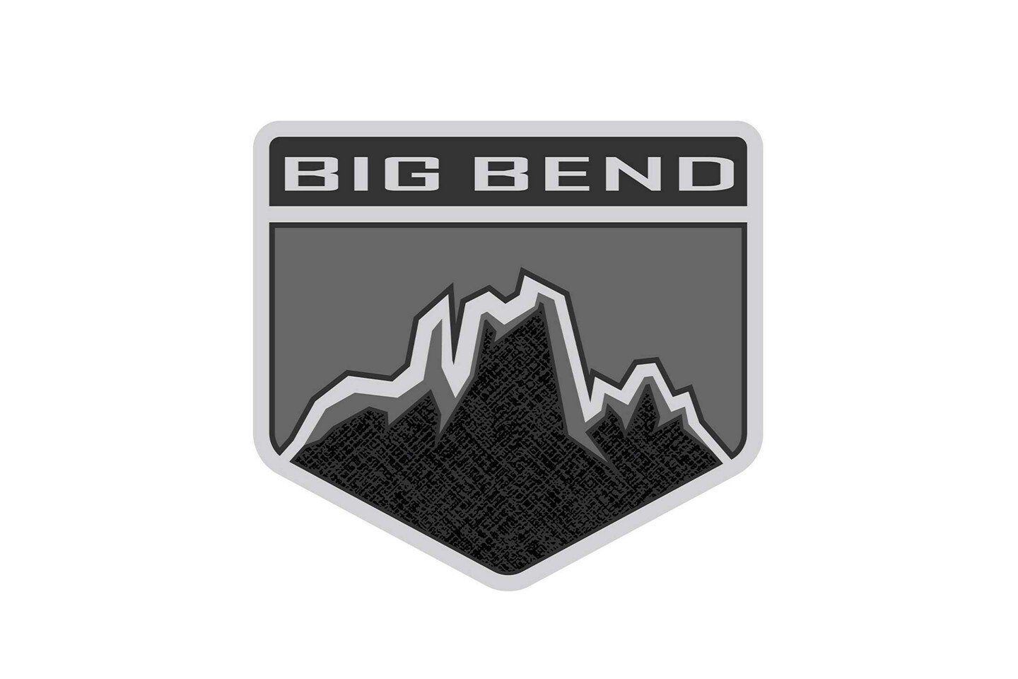 Unique Ford Bronco® Big Bend® logo