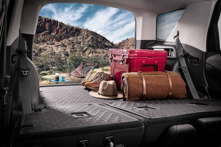 2023 Ford Bronco® Sport showing the back cargo area