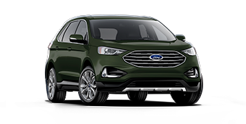 2023 Ford Edge® Titanium shown in Forged Green