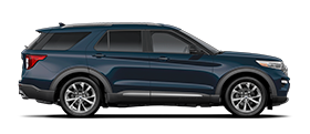 2023 Ford Explorer® Platinum In Stone Blue