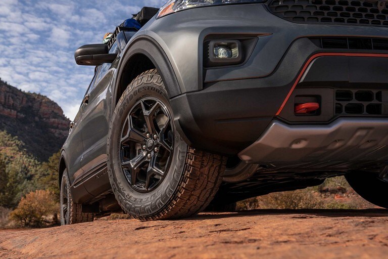 2023 Ford Explorer® Timberline® model being driven off-road
