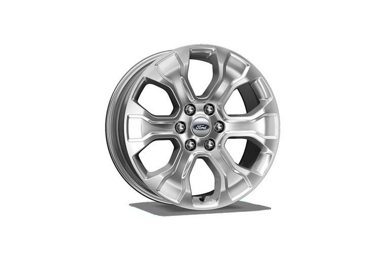 20-inch polished aluminum wheel