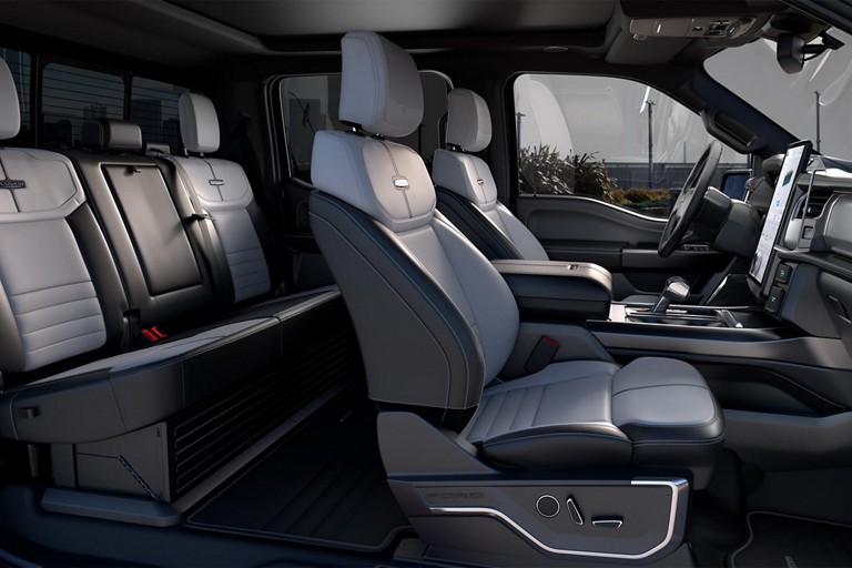2023 Ford F150® Lightning® Platinum Electric Truck Model Details & Specs