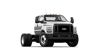 2023 Ford F-650 SD Gas Straight Frame in Ingot Silver