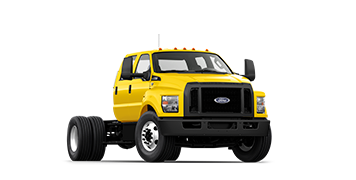2024 Ford F-750 SD Gas Straight Frame in Bold Yellow