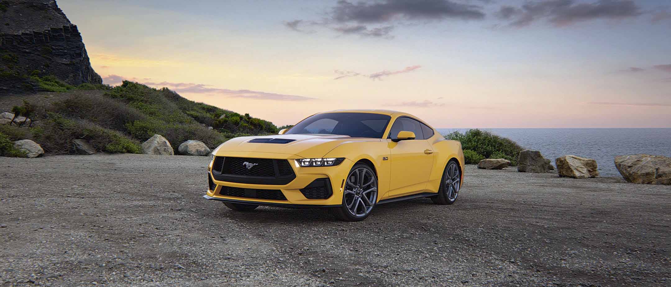 Yellow Splash Metallic Tri-Coat Ford 2024 Mustang | Best Ford Dealer | in Nashua NH