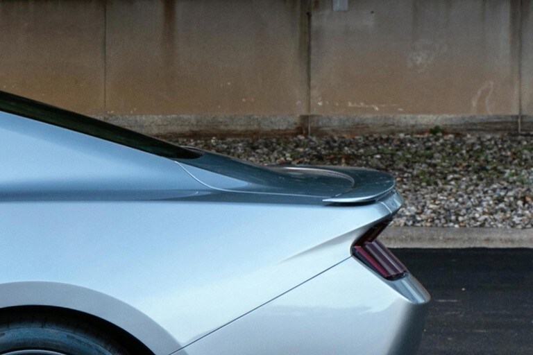 2024 Ford Mustang® GT coupe raised wedge decklid spoiler
