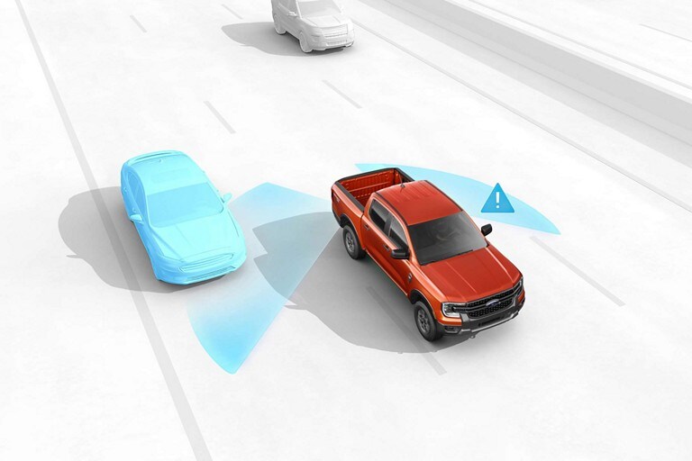 A video dramatization of 360-Degree Camera on a 2024 Ford Ranger®
