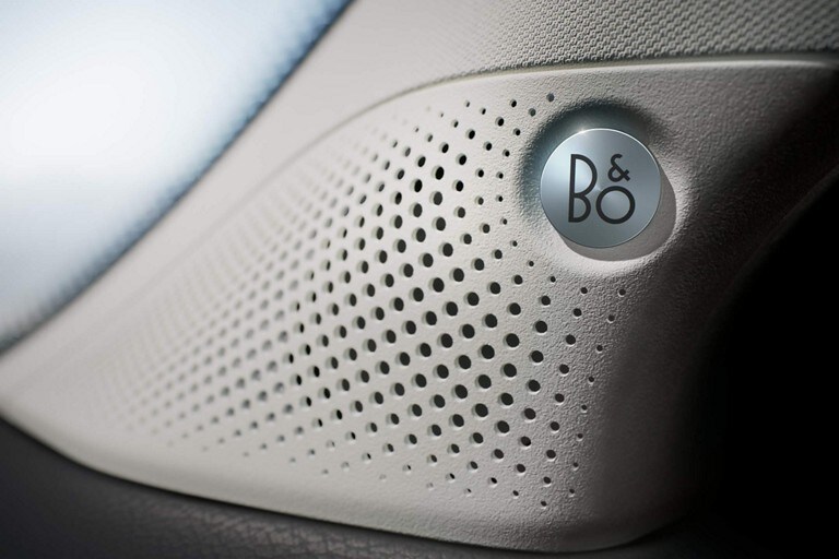 A B&O® Sound System by Bang and Olufsen® speaker in a 2024 Ford Ranger®