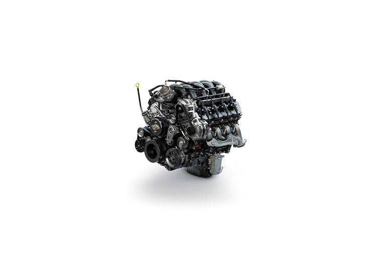 The 7.3L OHV PFI V8 engine