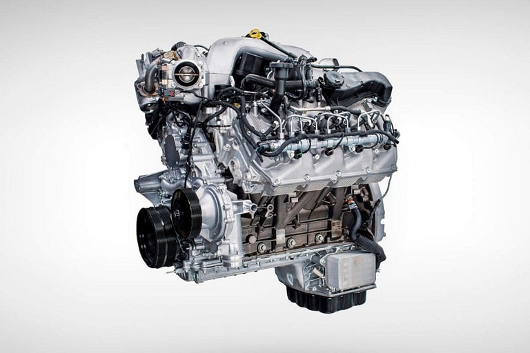 The 6.7L Power Stroke® V8 Turbo Diesel engine