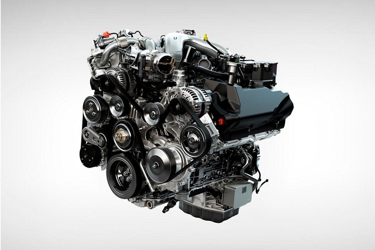 6.7-liter Power Stroke® V8 Turbo Diesel engine