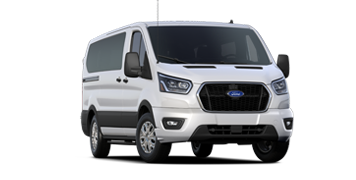2023 Ford Transit® Passenger Van XLT in Oxford White