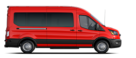 2023 Ford Transit® Passenger Van XL in Race Red