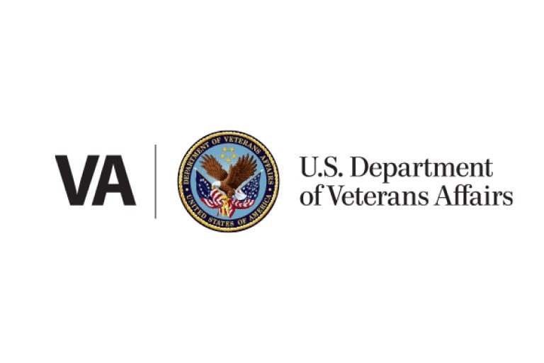 U.S. Department of Veteran Affairs logo.