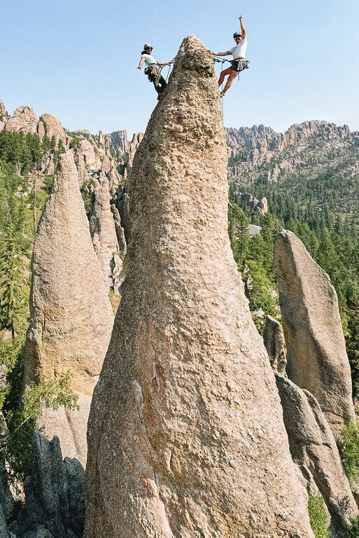 Rock climbing at one of America’s state parks
