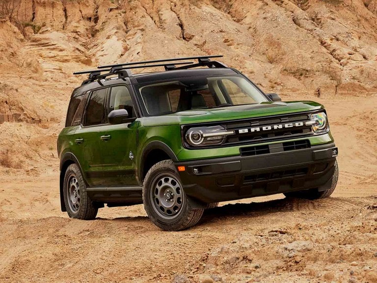 A Bronco® Sport EcoBoost® SUV in a remote desert location