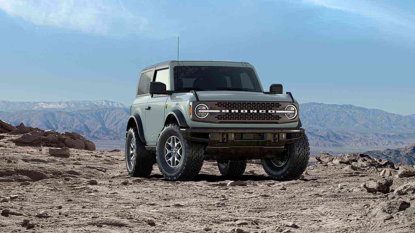 A Bronco® EcoBoost® SUV