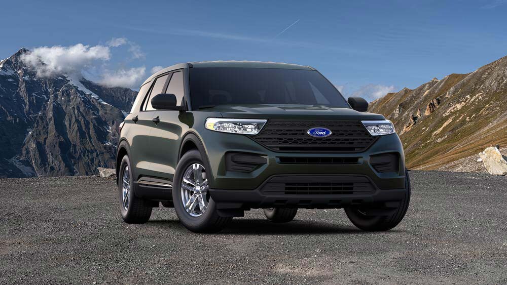 An Explorer® Ecoboost® SUV