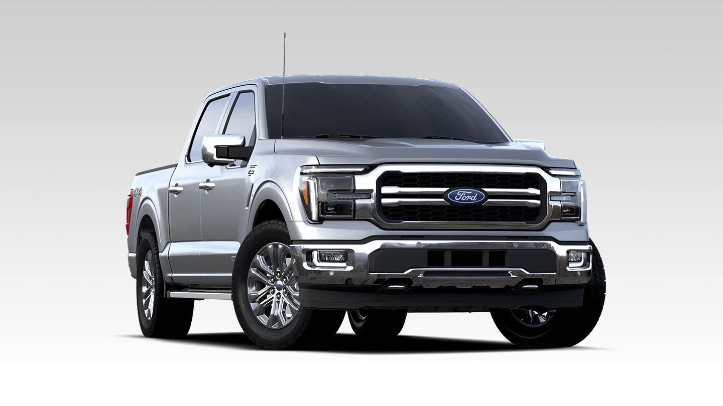 An F-150® LARIAT® hybrid truck