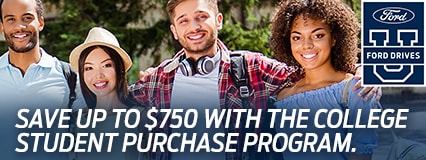 Ford Drives U get your $750 limited time offer bonus cash