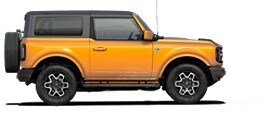 2021 Ford Bronco outer banks in cyber orange