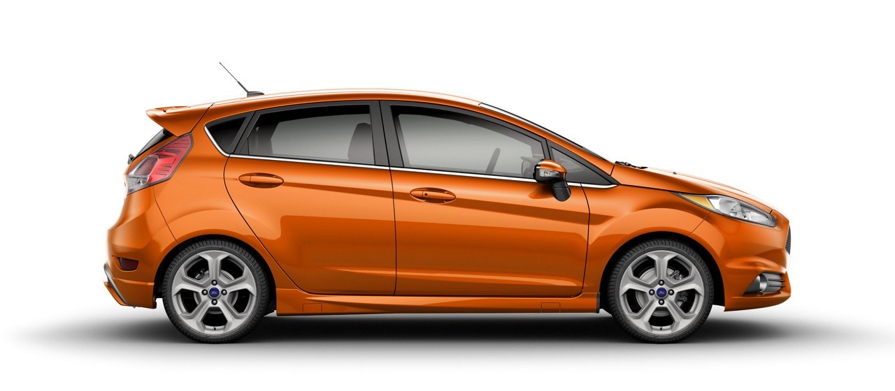 2019 Ford Fiesta S T in profile