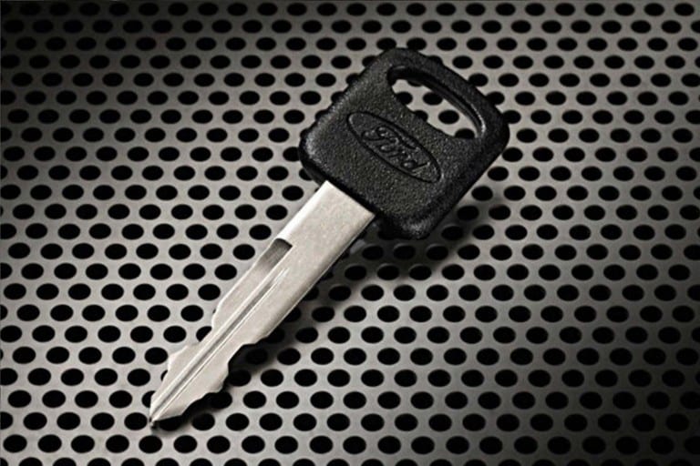 A ford police vehicle key