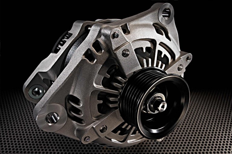 A ford police interceptor utility alternator