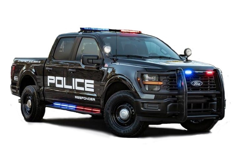 A 2024 Ford F-150 Police Responder®
