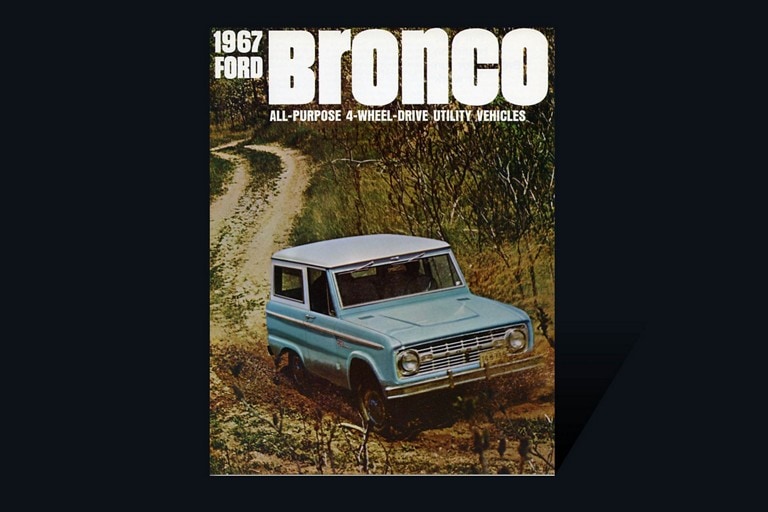 cover of 1967 Ford Bronco vehicle brochure