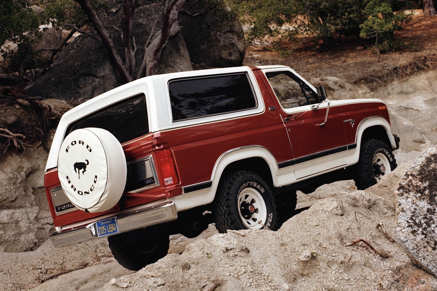 1981 Ford Bronco with rear fiberglass roof