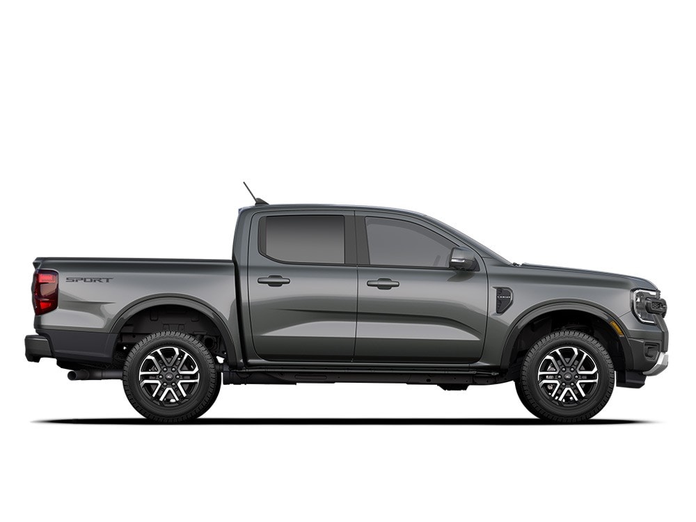 Side view of the 2024 Ford Ranger pickup truck.