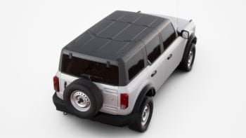 Hard Top, Carbonized Gray Molded-in-Color (MIC)