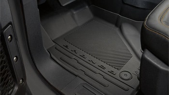Floor Liners, Front and Rear (with Carpet Floor Mats)