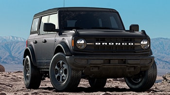 Front and Rear Bumper - Black Molded-in-Color (MIC)